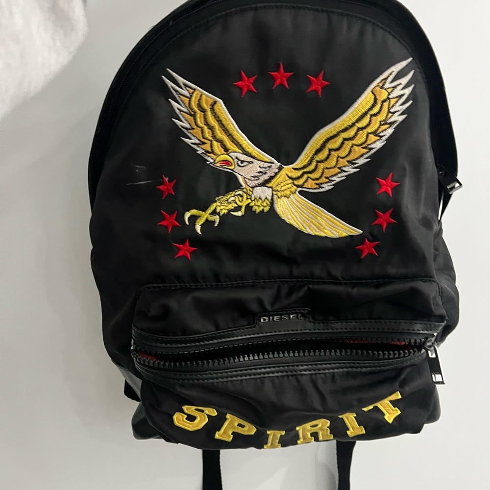 Diesel backpack black